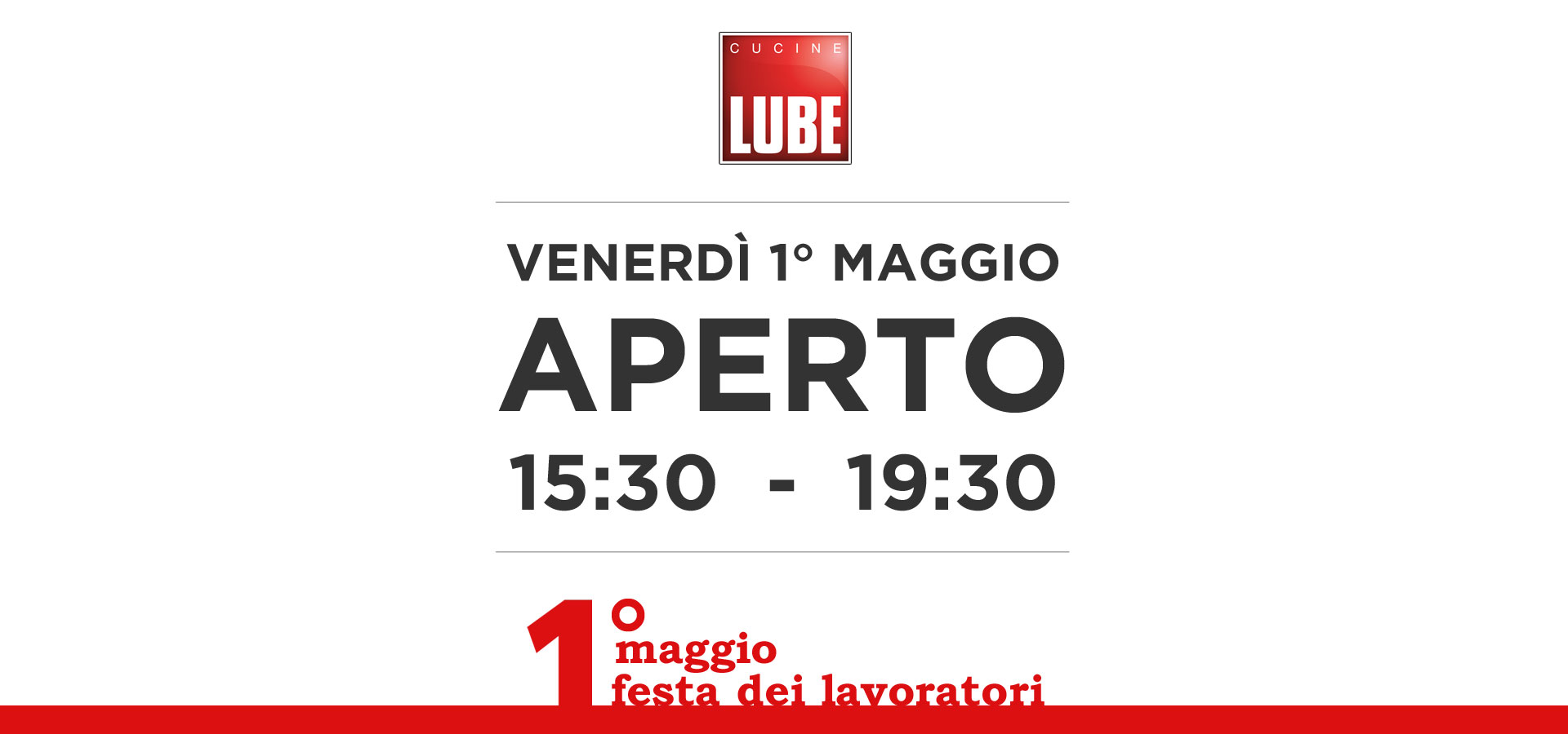 1 MAGGIO 2026