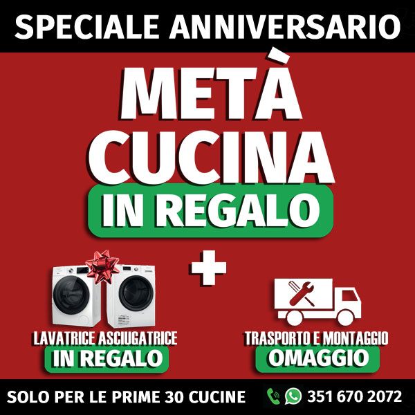 meta cucina in regalo
