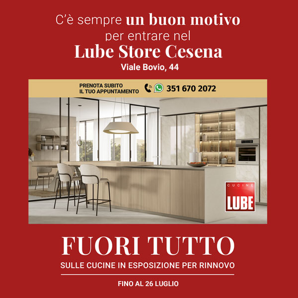 LUBE CESENA fuoritutto luglio 2026